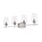 Z-Lite Joliet 4 Light Vanity, Brushed Nickel & Clear 473-4V-BN - alternate 7